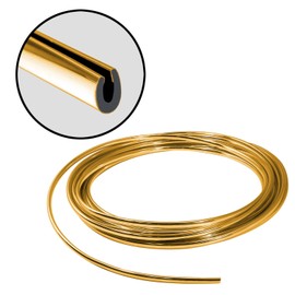 Gold Car Door Edge Guard Trim 10 Feet Full Size U Shape