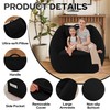 HABUTWAY Inflatable Bean Bag Chairs for Adult Blow up Chair