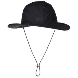 Helly Hansen HC92155 HH Rain Hat, Unisex, Black