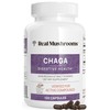 Real Mushrooms Chaga Mushroom Capsules – Organic Chaga Extract Powder