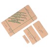 4Pcs Acrylic Templates Durable Reusable Transparent Clear DIY Leather Models