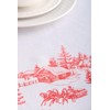 Maison d' Hermine Winter Jouy 100% Cotton Tablecloth for Kitchen