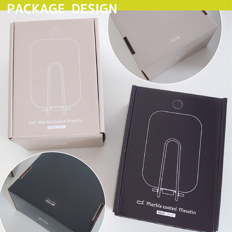 d+ Mess Tin Dining Box, 2 Cups, Marble Treatment, Non-Stick