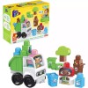 MEGA BLOKS Green Town Sort & Recycle Squad Building Set