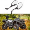 KEEPDSGN Black Long Stem Rear View Mirror 10mm For CFmoto