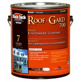 Gardner-Gibson 5527-1-20 Black Jack Roof Gard 700 White Elastomeric Roof Coating, 3.6 qt.