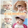 Lcaiualu Baby Baseball Hat for Toddler Bear Sun Hats Cotton