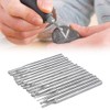 Mesee 30 Pieces Diamond Burr Assortment Set, 3mm Shank Diamond