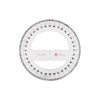 Round Protractor 360 Degree Plastic Measuring Tools Maths Organic Semicircle