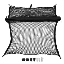 Rear Compartment Cargo Net Black Mesh F551SAN000 Compatible with 2020-2025 Subaru Outback