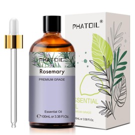 PHATOIL Aroma Oil, Rosemary, 3.4 fl oz (100 ml), Essential Oils, Gift