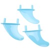 Surfboard Fins Soft Top Tri Fin Set PVC Plastic for