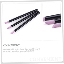 Healvian 24pcs Nail Polishing and Engraving Pens Cuticle Remover Tools for Manicure Lightweight and Portable for Nail Care and Shaping Fine Detail and Gentle Grinding