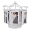 Rotating Photo Display Frame Multifunctional Removable Stable Metal Desktop Photo