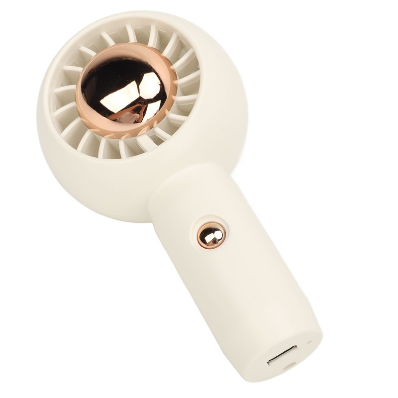 Handheld Mini Fan Quiet USB Charging 3 Speeds Small Portable