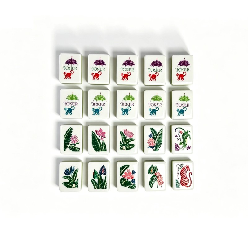 , Custom 4-Layer American Mahjong Tiles, American Mahjong Set with