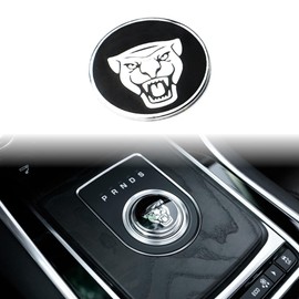 ARKPSKNIGHT Gear Shift Knob Cover,Sports Preformance Modification,Brand Logo Badge Decal Compatible with JG Accessories(Black)
