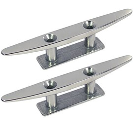 PRIOstahl Stainless Steel V4A Boat Clamp Stainless Steel 2-Hole 150 mm