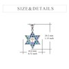 YFN Star of David Necklace Sterling Silver Jewish Christian Jewelry