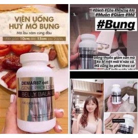 Belly Balance Vien Uong Hut Tan  Mỡ Bụng Belly Balance 1Box 130 Capsules 130V Made in Korea