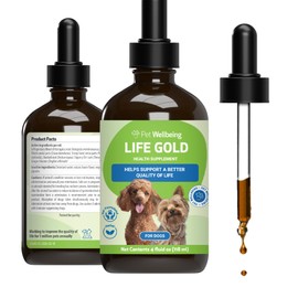 Pet Wellbeing Life Gold for Dogs (4 fl oz (118 ml))