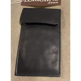 Lorraine of Boston Vintage Lorraine Handbag Boston Leather Checkbook Eyeglass Cellphone Case Pouch