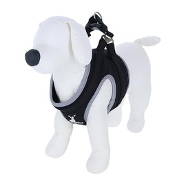 CAPTAIN STAG Captain Stag Deer Logo Harness | Small Dogs, Dog Gear, Deer Bancho, Camping, Outdoors, Glamping, Pet Supplies, Waist Belt (Black, L)