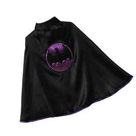 Making Believe Girls 24" Satin Superhero Dressup Costume Bat Cape
