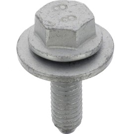 Restagraf - Hexagon Bolts with Special Base for Bodywork - Diameter M6-1.00 x 20mm - Ref 11226 - Compatible with Dacia, Nissan, Renault - Pack of 25, Grey