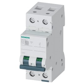 Siemens 5SL6516-7 Circuit Breaker 230V 6KA, 1+N-Pole, C, 16A, White
