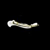 Set of 2 Paisley Clip 42 x 13 in White