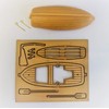 Miniature Model Rowing Boat Kit 36490 Plastic Hull and Wooden