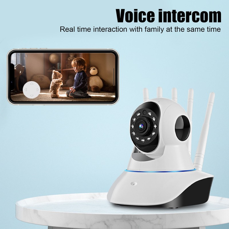 Surveillance Camera HD 1080P Infrared Night Vision 360° Angle Adjustable