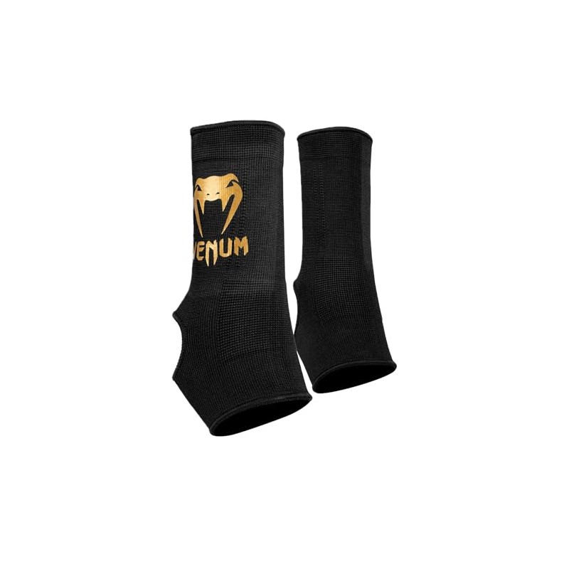 Venum, Kontact Ankle Support Guards, Men's, M, Black/Gold