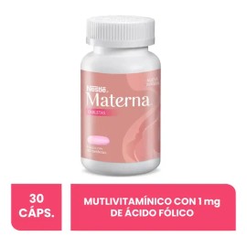 Suplemento Multivitamínico Nestlé Materna Frasco Tabletas