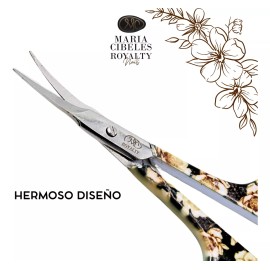 Maria Cibeles Royalty Tijera Premium Para Cutícula, Uñas, Manicura. Mc Royalty