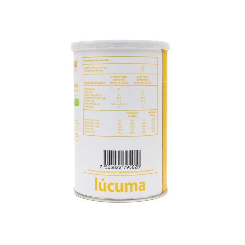 Euphoria Superfoods Lúcuma Orgánica en Polvo 150 g