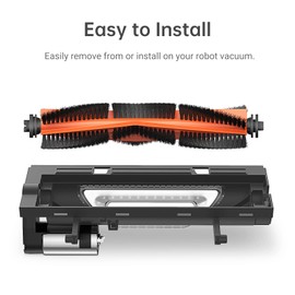 Dreame - Cepillo para Polvo de Rodillo Principal Compatible con aspiradora Robot D10 Plus/L10 Pro/D9 Pro/D9 MAX, Piezas de Repuesto de aspiradora para Limpiar Pisos/alfombras