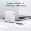 MacBook Pro Charger 140W USB C Charger Power Adapter for