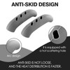 6 Pack Heat Resistant Silicone Pot Handle Covers - Universal
