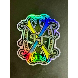 3.5" Arturo Fuente Opus X SOCIETY HOLOGRAPHIC Sticker Decal