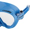 CRESSI F1 Mask Blue - Frameless Mask for Diving and
