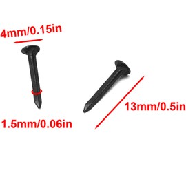 Surf turtle Iron Stud 500pcs13mm Metal Nails Tacks for Shoes Boots Leather Heels Soles Repairs