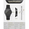 EUTOUR Yutor Magnetic Wristwatch, Men's, Creative, Cool, Simple, Casual, Quartz