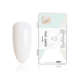 Donawa 도나와 네일팁 인조손톱 해피오발 내추럴 600nail CW45-600N-N Dona Nail Tips Artificial Nails Happy Oval Natural 600nail CW45-600N-N