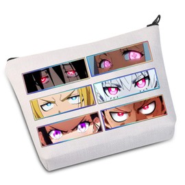 WZMPA Benimaru Shinmon Fire Anime Cosmetic Makeup Bag Shinra Enen Akitaru Tamaki Fans Gift Manga Cartoon Makeup Zipper Pouch Bag For Women Girls, Benimaru