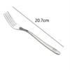 Bblie Dinner Fork, Table Fork, Stainless Steel, Pack of 12
