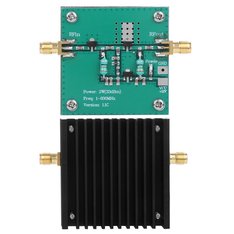 RF Broadband Power Amplifier Module Electrical Accessory Standard SMA Female