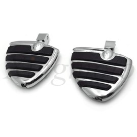 for Fury VT1300 Aero Shadow Phantom Spirit Wing Mini Floorboards with Adapters