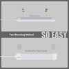 Under Cabinet Lights with Plug. 3000K-6500K Dimming and Color. with
